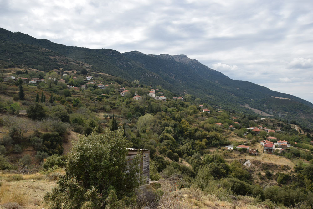 Άποψη χωριού από Eκκλησάκι Zωοδότη