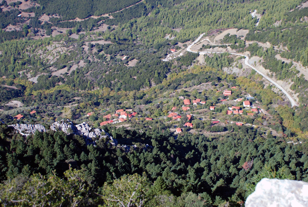 Πανοραμική άποψη Κουμπερίου από Αγ. Κωνσταντίνο